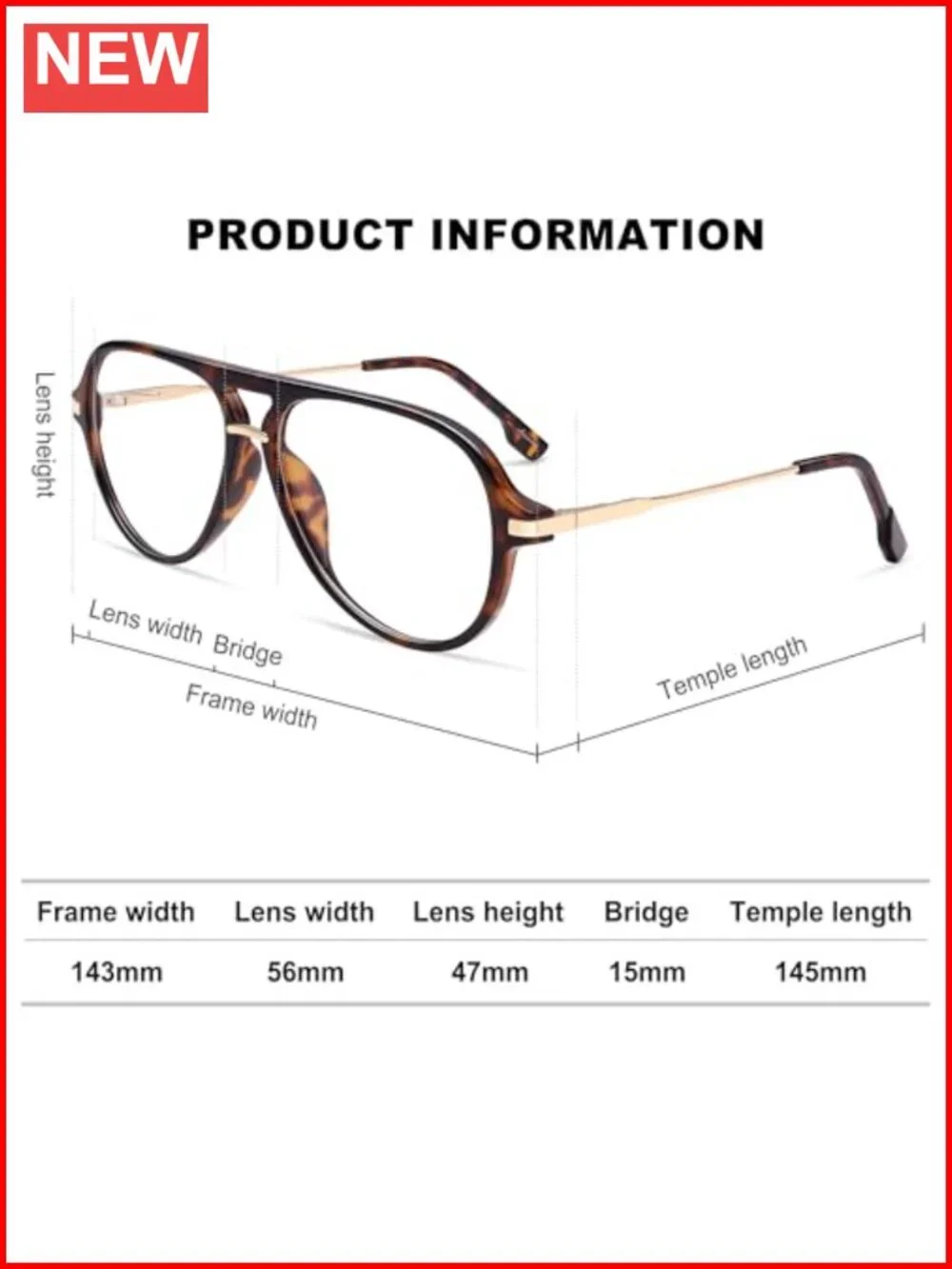 Aviator Reading Glasses with Blue Light Blocking Lens Spring Temple